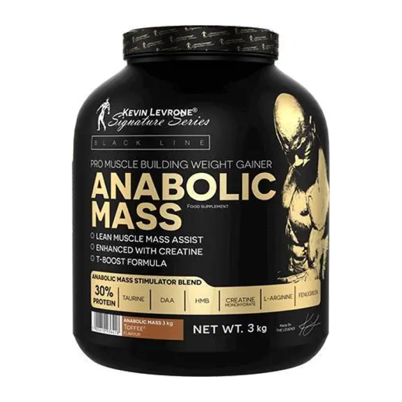 Гейнер Kevin Levrone Anabolic MASS (black line) 3000 г
