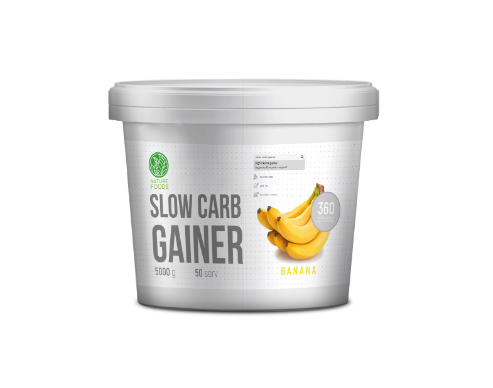 Гейнер Nature Foods Slow Carb Gainer 5000 г (ведро)