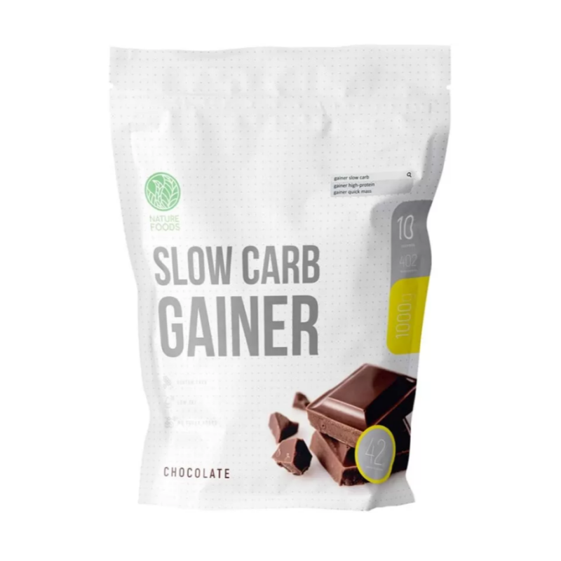 Гейнер Nature Foods Slow Carb Gainer 1000 г (пакет)