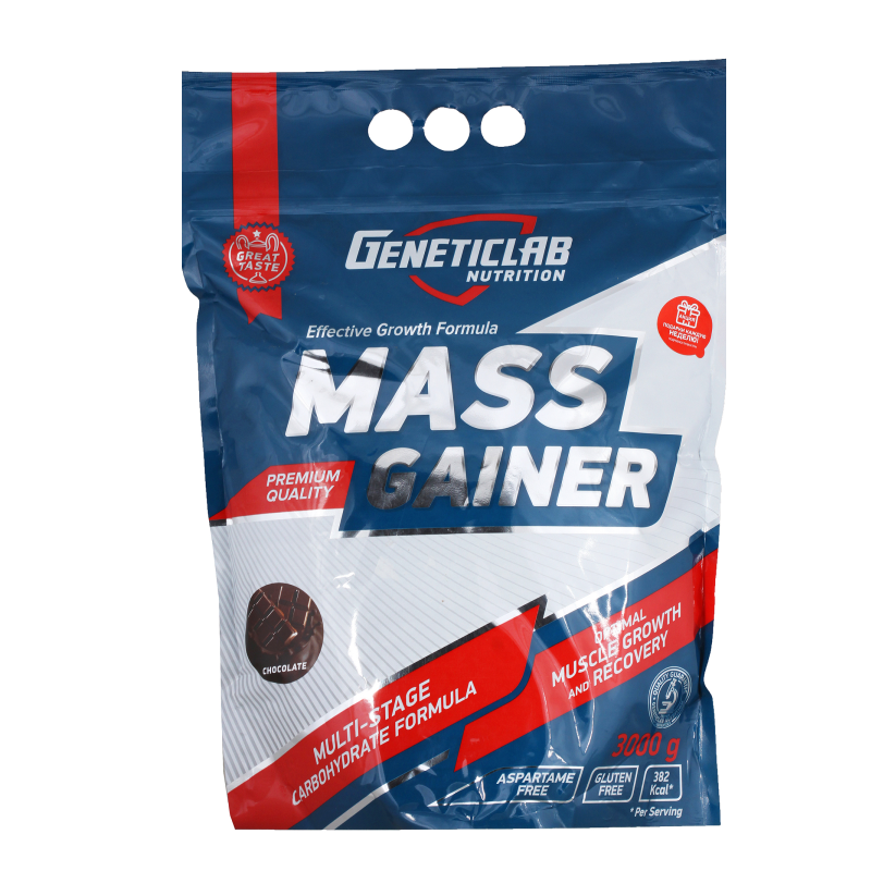 Гейнер Geneticlab Nutrition MASS Gainer 3000 г
