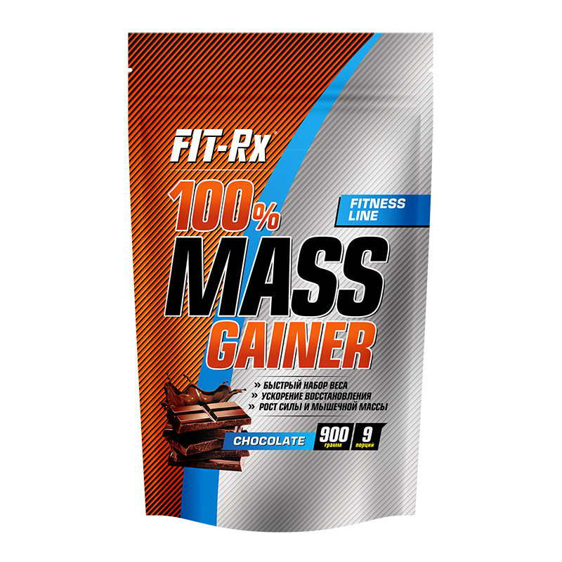 Гейнер FIT-Rx 100% Mass Gainer 900 г