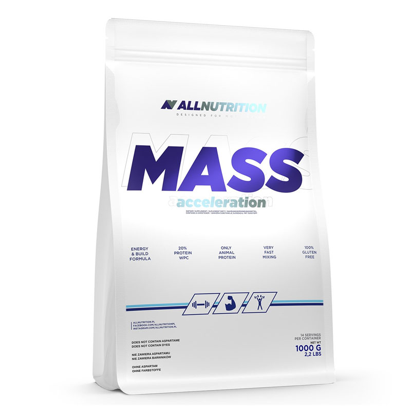 Гейнер ALLNUTRITION Mass Acceleration 1000 г