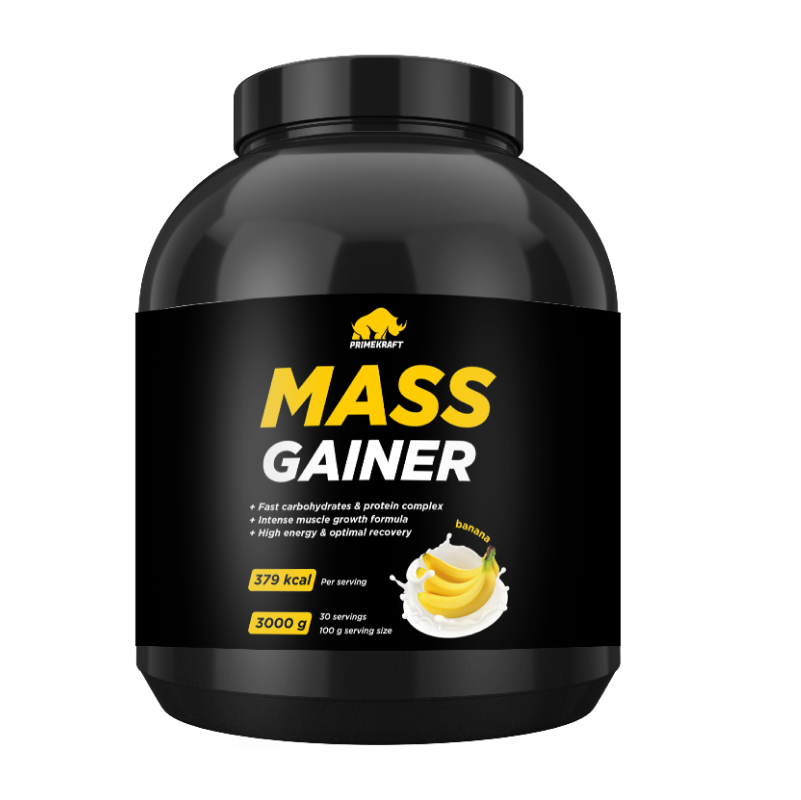 Гейнер Prime-Kraft Mass Gainer 3000 г (банка)