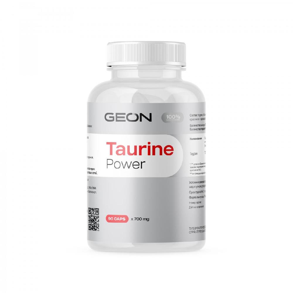 Аминокислота Таурин GEON Taurine Power 90 капсул