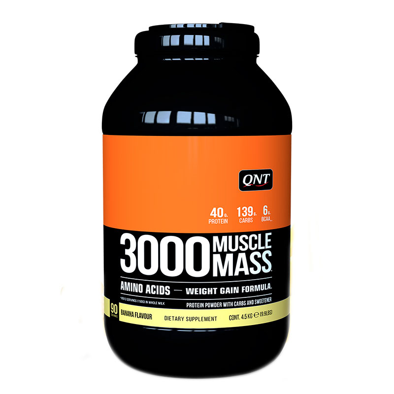 Гейнер QNT Muscle Mass 3000 4500 г