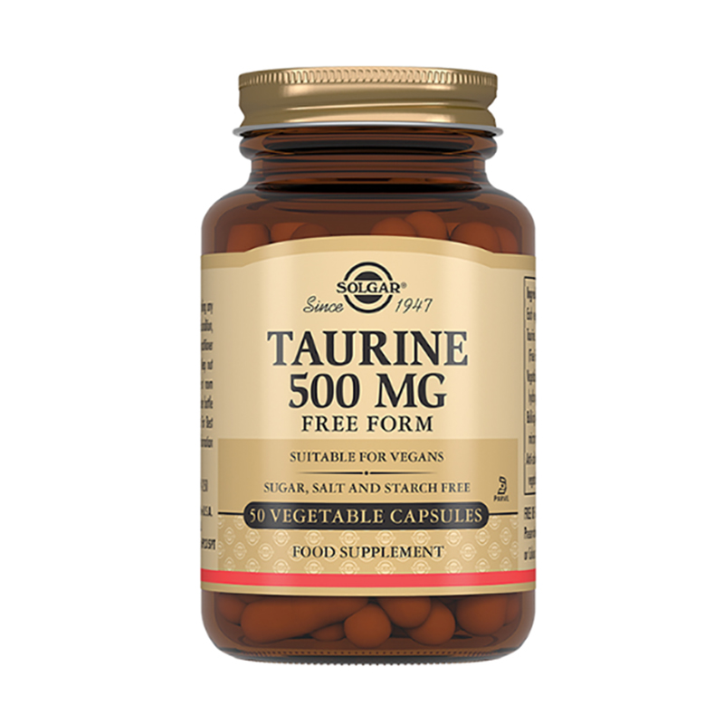 Таурин Solgar Таурин 50 капсул