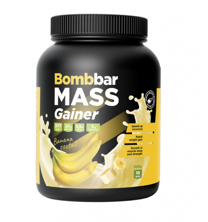 Гейнер Bombbar Mass Gainer 1000 г