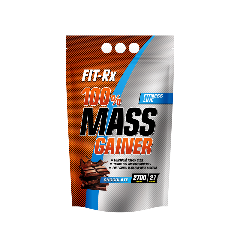Гейнер FIT-Rx 100% Mass Gainer 2700 г