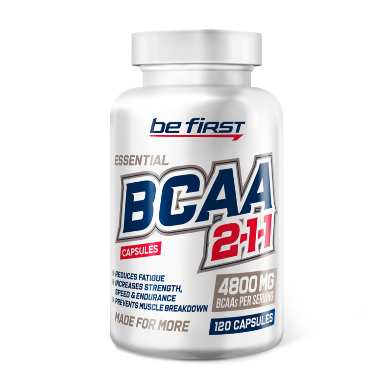 Аминокислотный комплекс Be First BCAA 2:1:1 Capsules 120 капсул