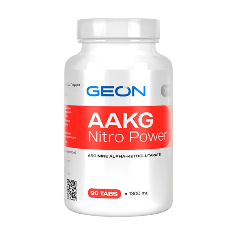Оксид азота G.E.O.N. AAKG Nitro power 1300 мг 90 таблеток