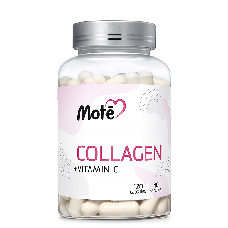 Коллаген Mote Collagen + Vitamin C 120 капсул