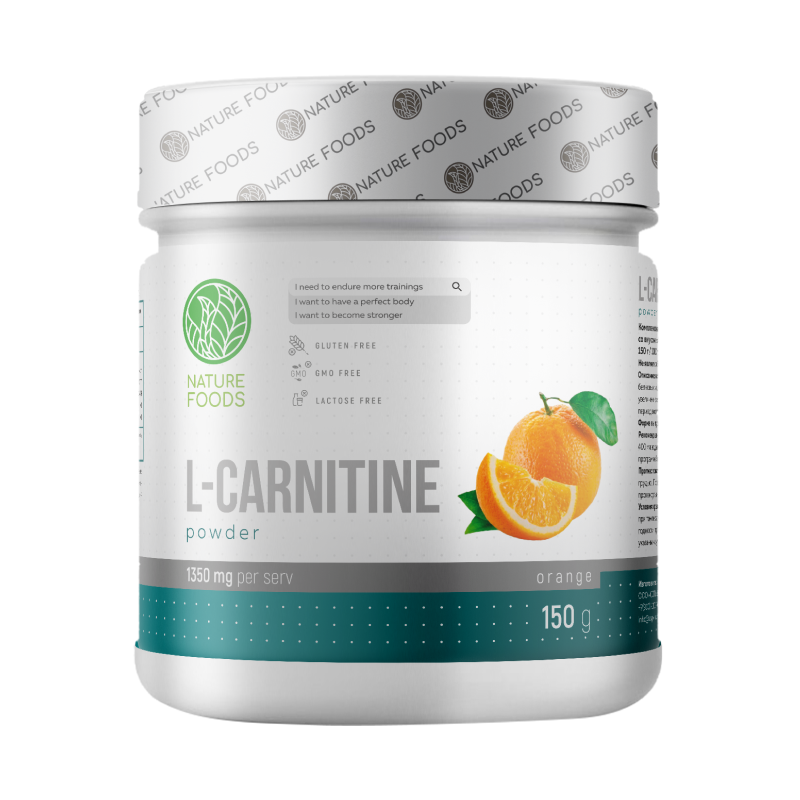 Карнитин Nature Foods L-Carnitine powder 150 г