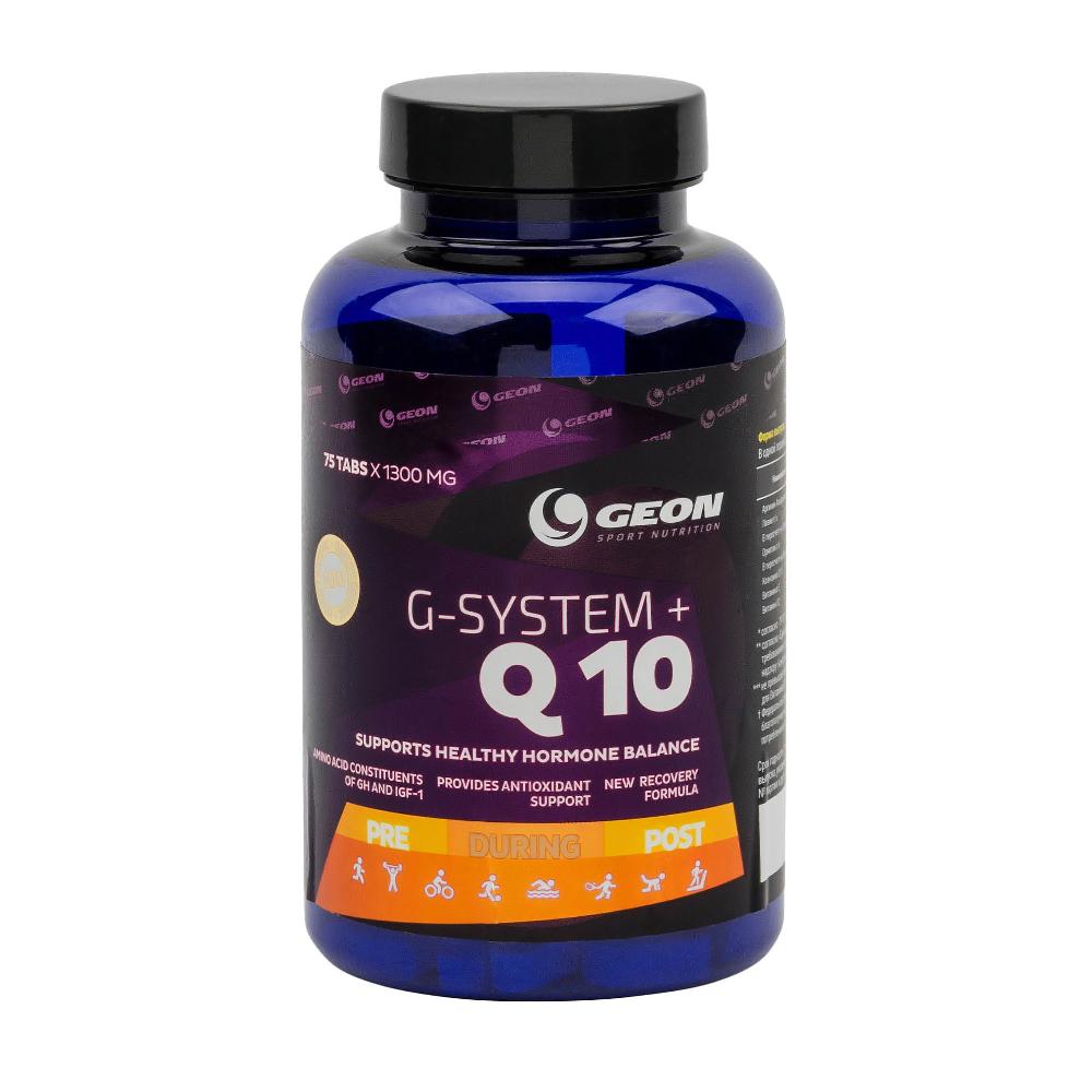 Аминокислотный комплекс GEON G-System + Q10, 75 таблеток
