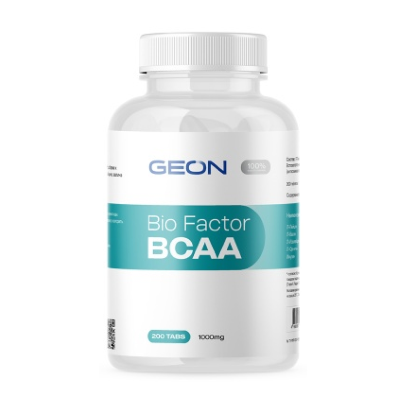 Аминокислоты GEON Bio Factor BCAA 200 таблеток