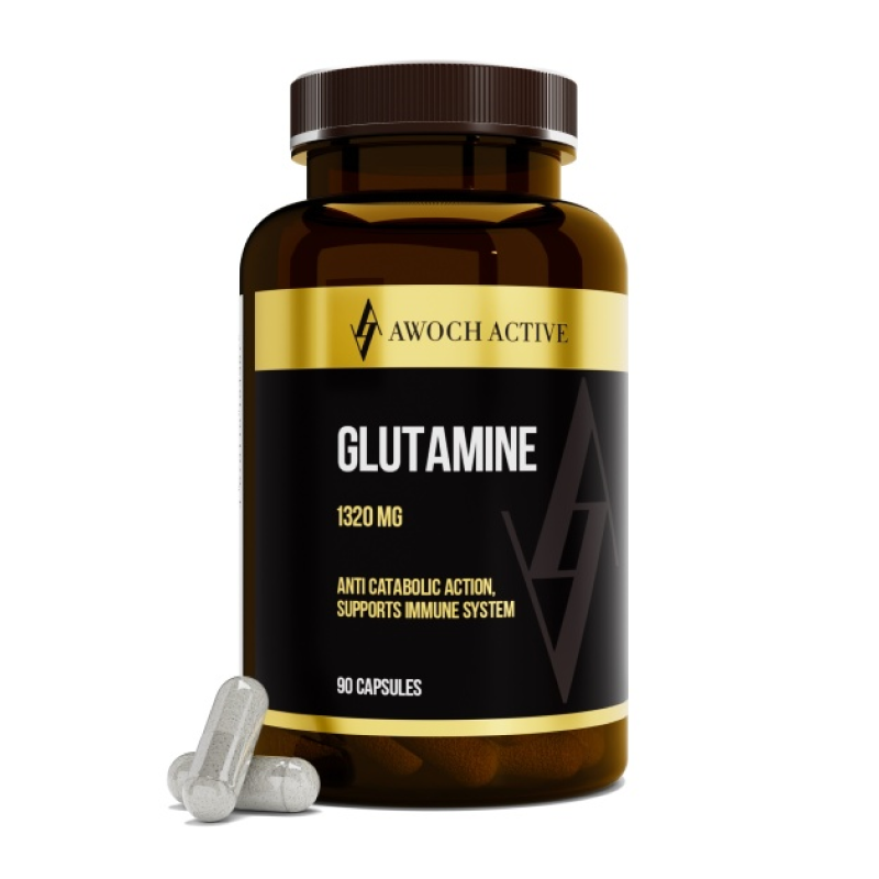 Глютамин Awochactive Glutamin 90 капсул