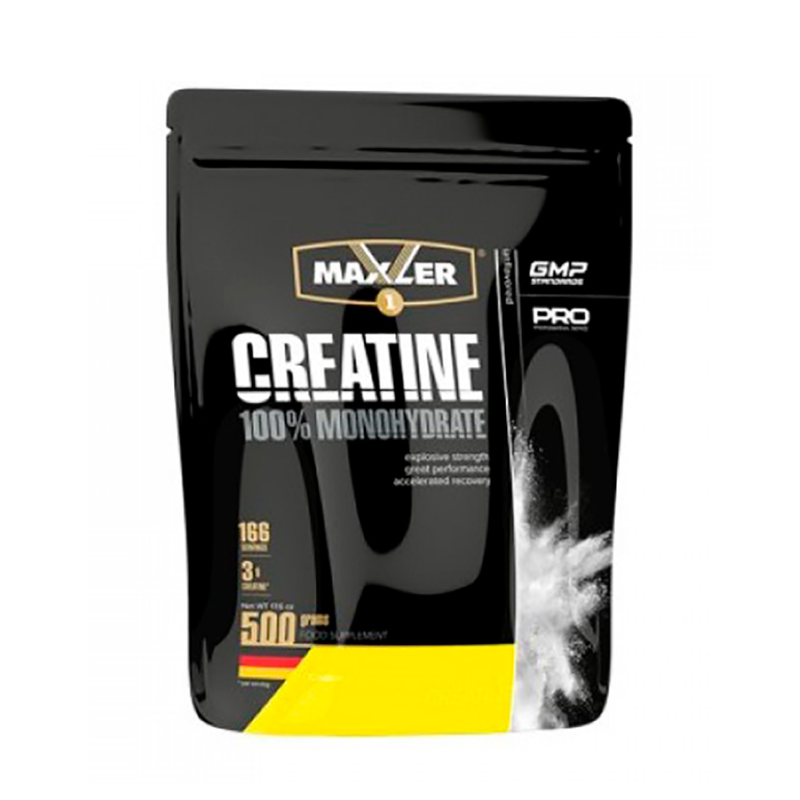 Моногидрат креатина Maxler 500 г (пакет)