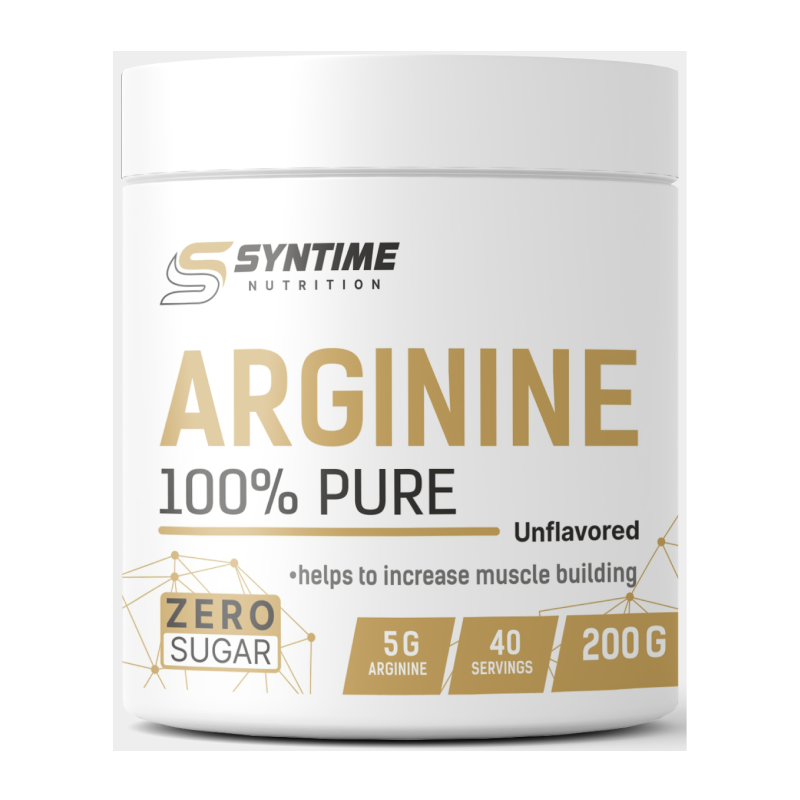 Аргинин Syntime Nutrition Arginine 100% Pure 200 г