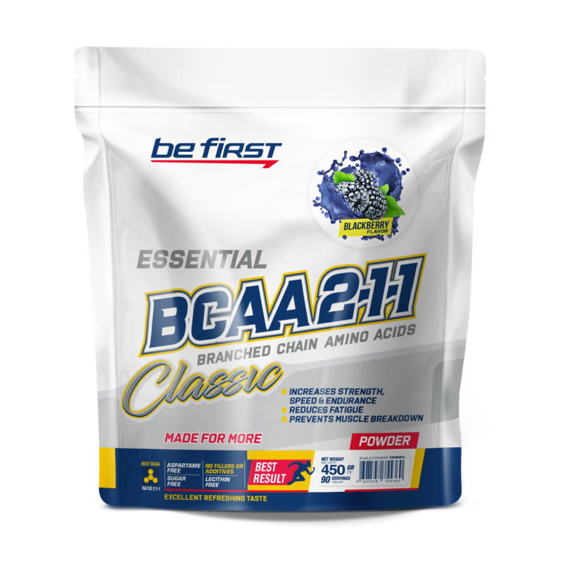 Аминокислоты Be First BCAA 2:1:1 Classic powder 450 г