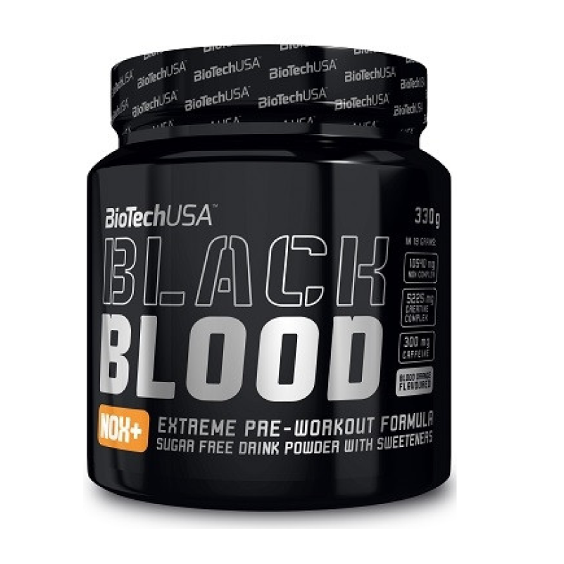 Предтренировочный комплекс BioTech Black Blood NOX + 330 г
