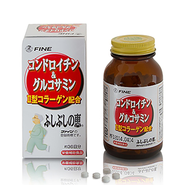 БАД для связок и суставов Fine Хондроитин и Глюкозамин 545 таблеток