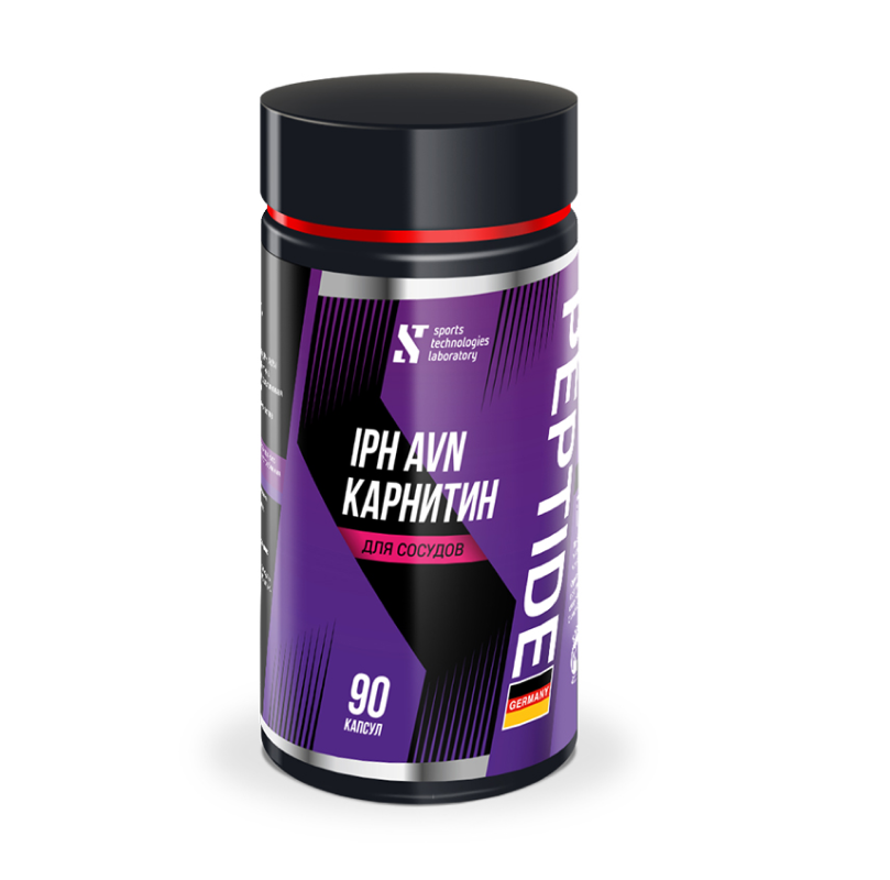 Пептидный комплекс STL IPH AVN Карнитин для сосудов 90 капсул