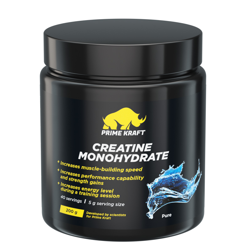 Креатин Prime-Kraft Creatine Monohydrate 100% 200 г