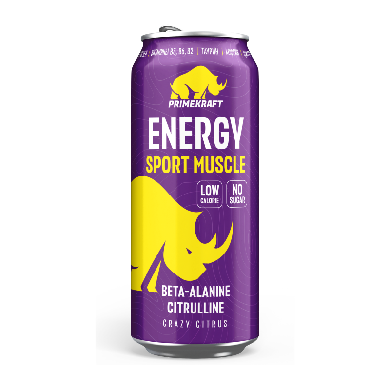 Напиток Prime-Kraft Energy Sport Muscle 500 мл
