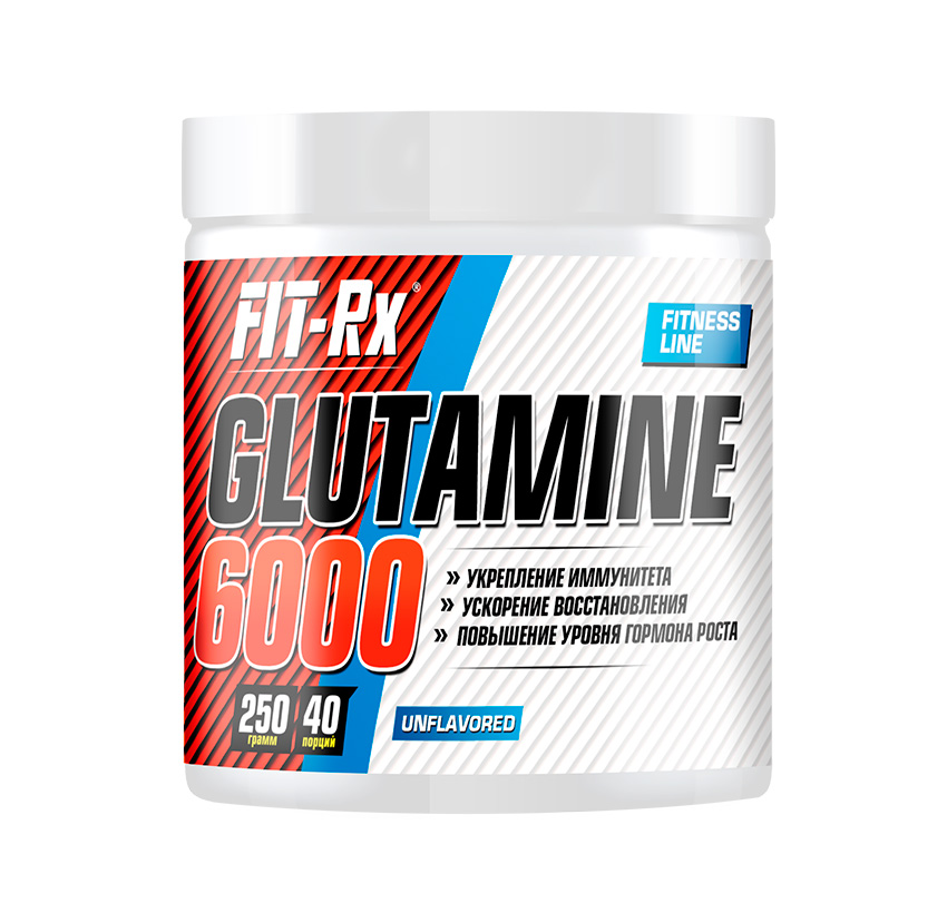 Аминокислота FIT-Rx Glutamine 6000 250 г
