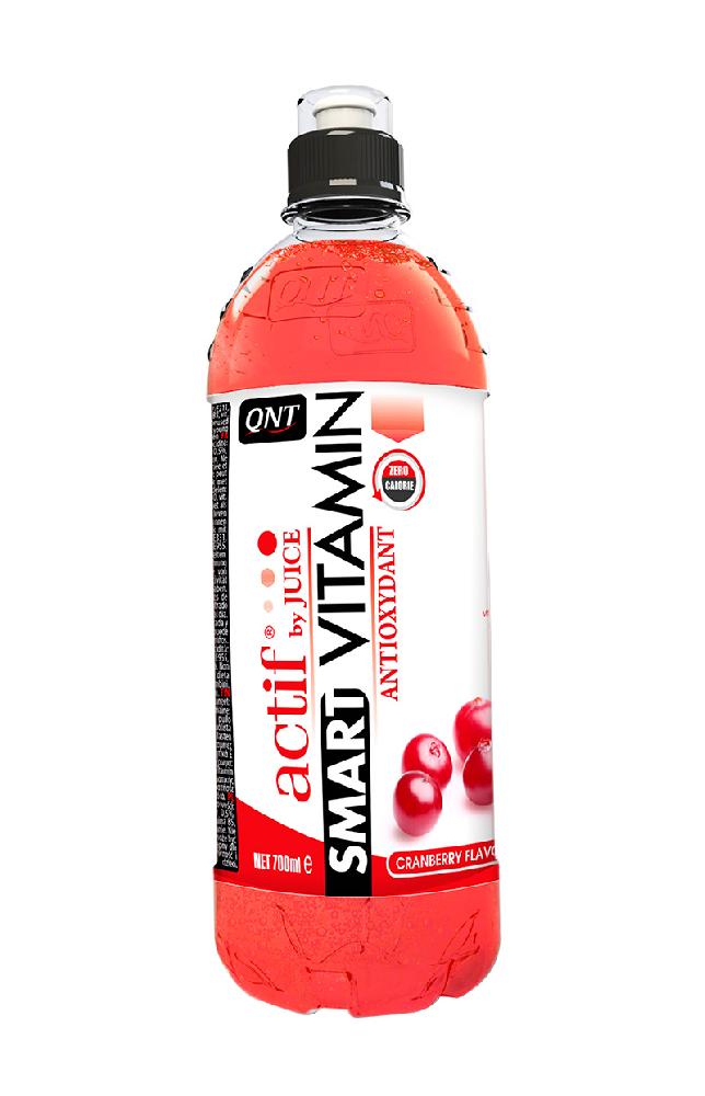 Напиток QNT Actif Smart Vitamin 700 мл, вкус: клюква