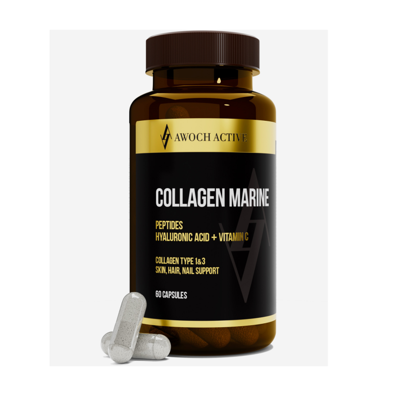 Коллаген Awochactive Collagen Marine 60 капсул