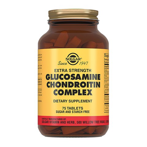 Комплекс для суставов и связок Solgar Glucosamine Chondroitin Complex 75 таблеток