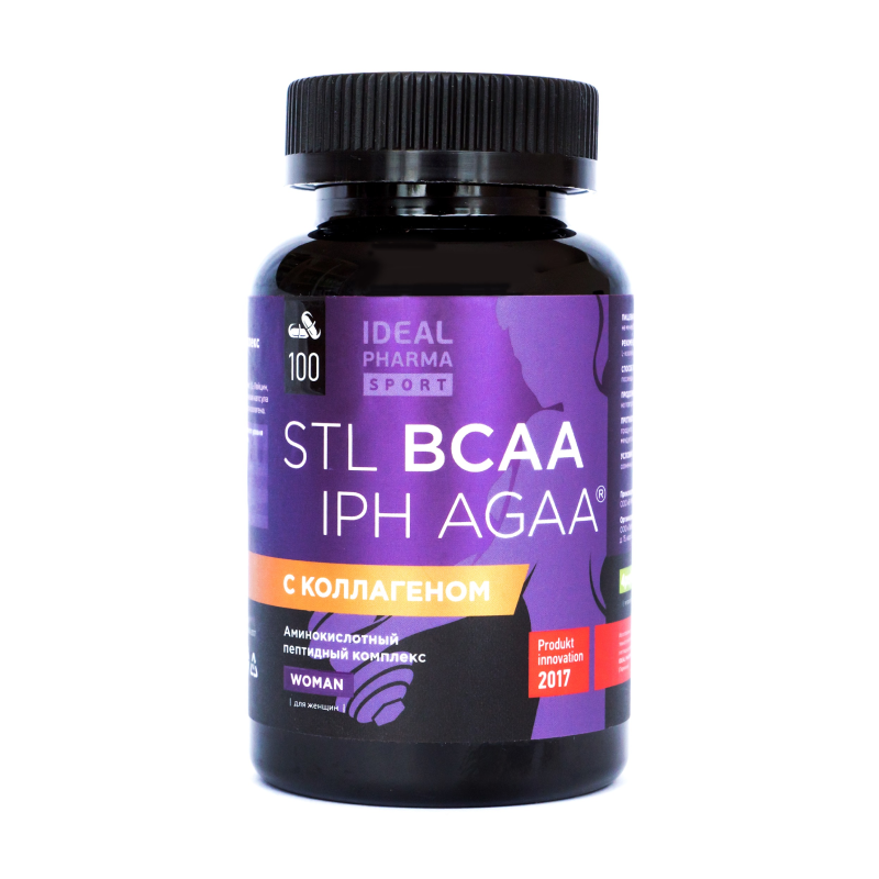 BCAA Sport's Technologies Laboratory Collagen IPH AGAA Woman 100 капсул