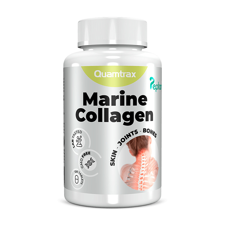 Коллаген Quamtrax Nutrition Marine Collagen Peptan 120 таблеток