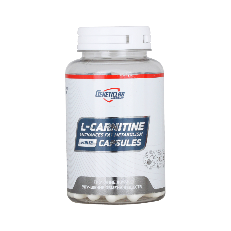 Карнитин Geneticlab Nutrition L-Carnitine 60 капсул