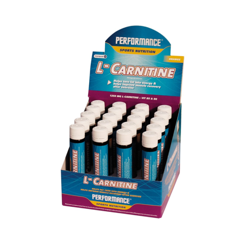 Карнитин Performance L-Carnitine + vit B5 and vit B6 20 ампул