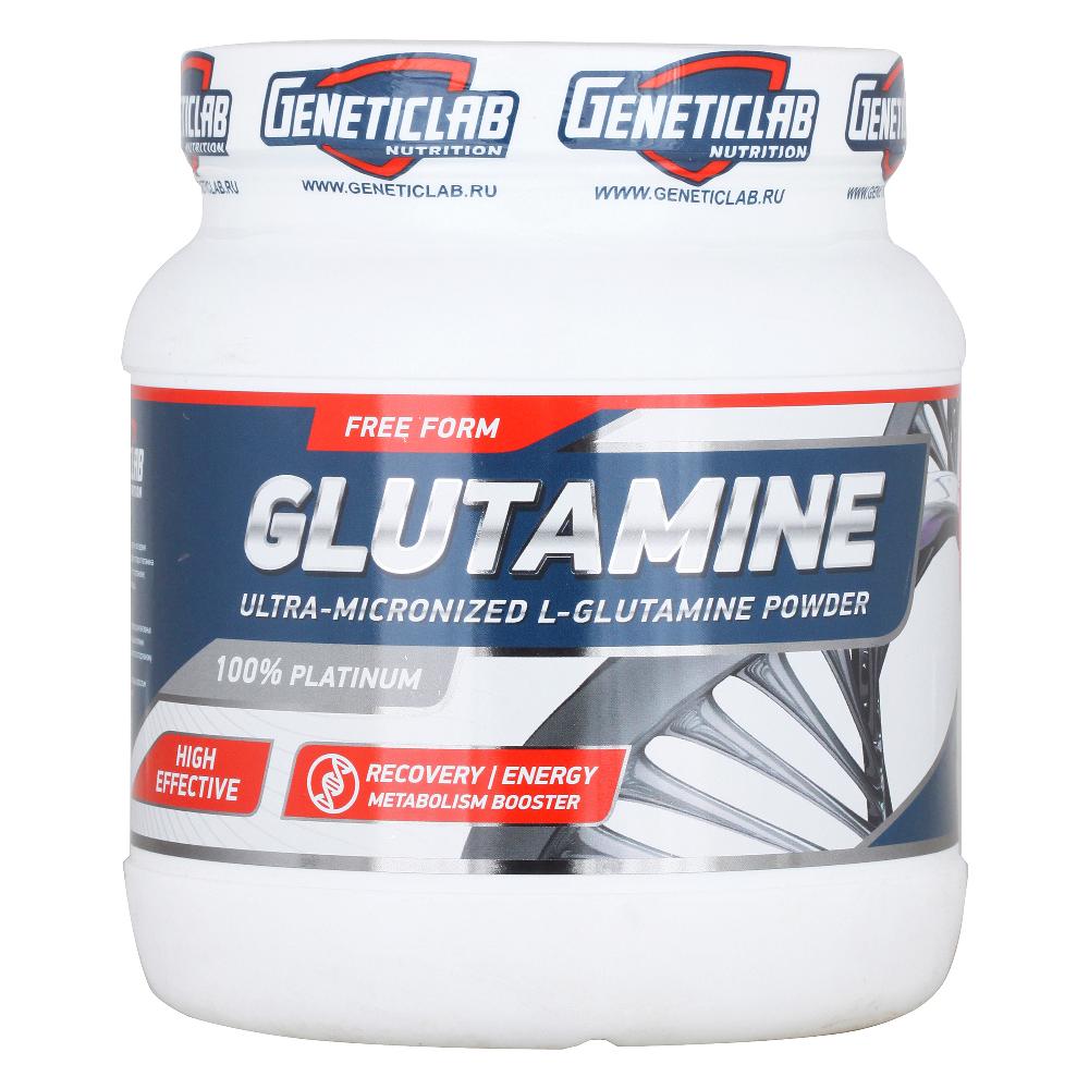 Аминокислота Geneticlab Nutrition Glutamine powder 500 г