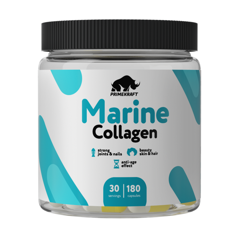 Морской коллаген Prime-Kraft Marine Collagen 180 капсул