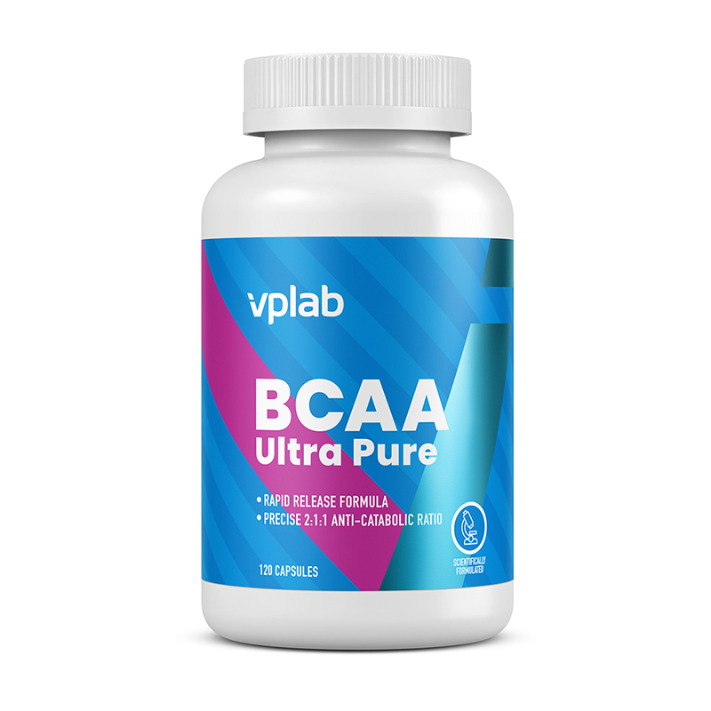 Аминокислоты VPLab BCAA 2:1:1 Ultra Pure 120 капсул