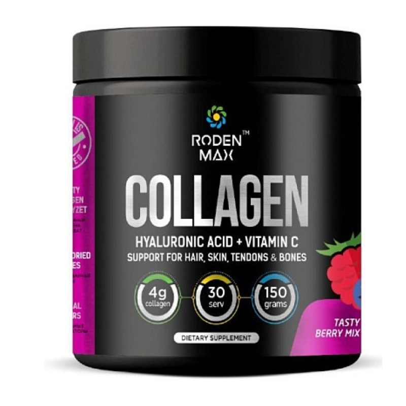 Коллаген Roden Max Collagen Hyaluronic Acid + Vitamin C 150 г
