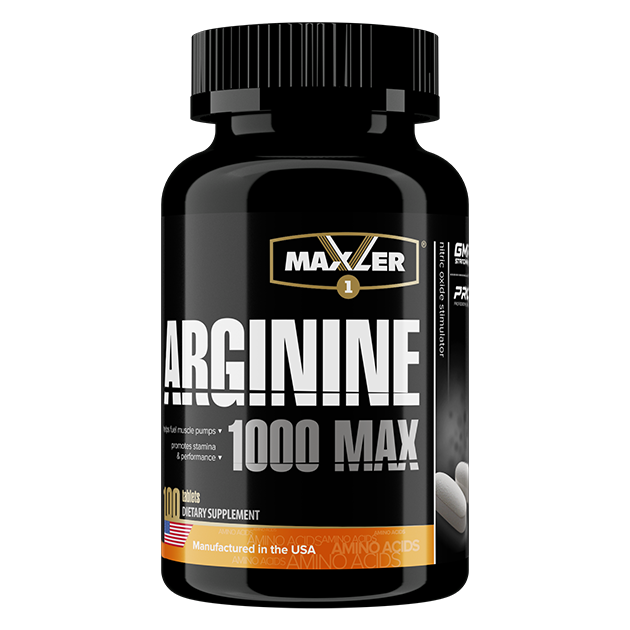 Аминокислота Maxler Arginine 1000 MAX 100 таблеток