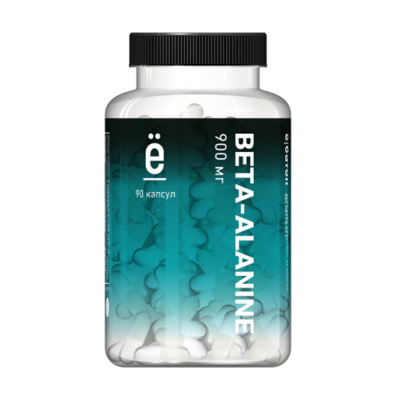 Бета-аланин Ё|Батон Beta-Alanin 90 капсул