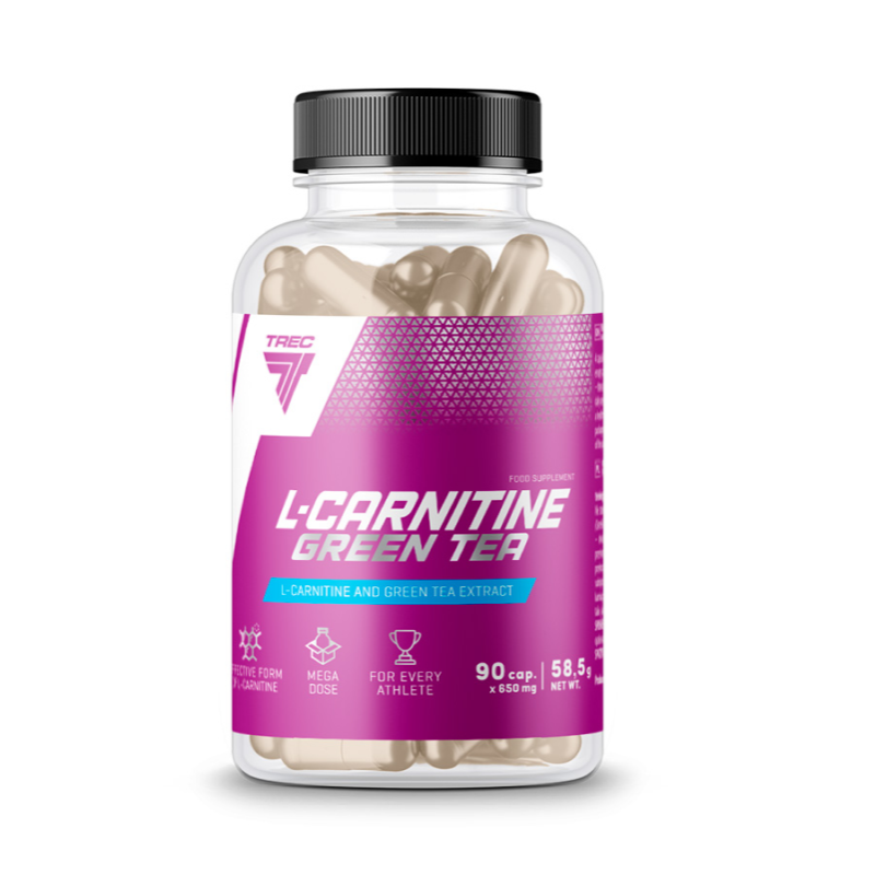 L-карнитин Trec Nutrition L-Carnitine + Green Tea 90 капсул