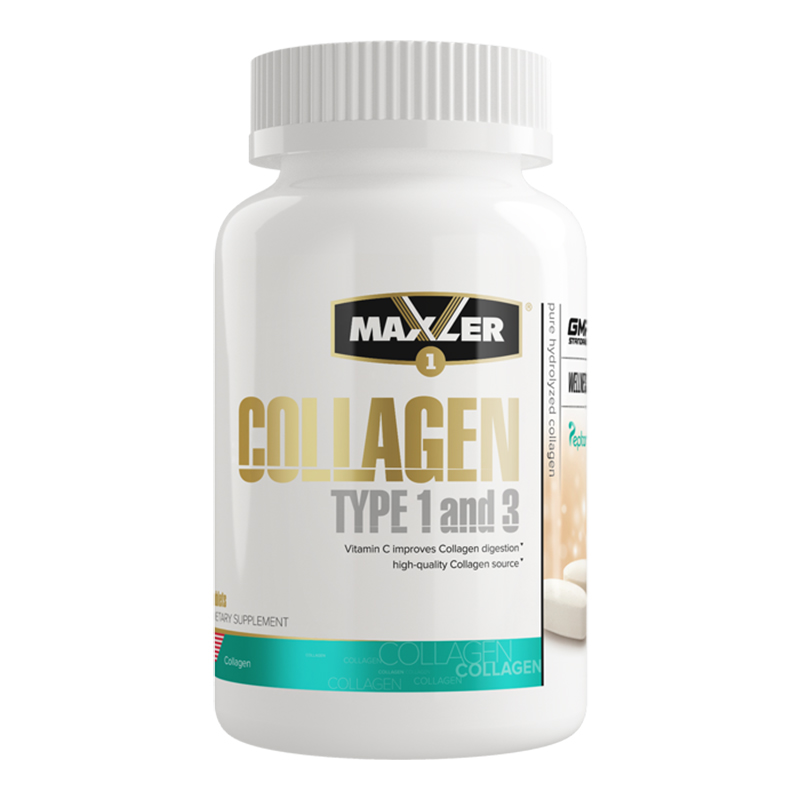 Коллаген Maxler Collagen type 1 and 3 90 таблеток