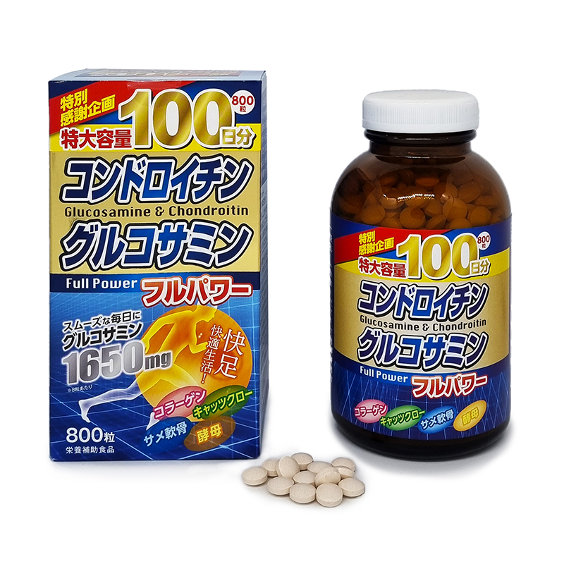 БАД для связок и суставов Takem Инфинити Сила Хондроитина и Глюкозамина 800 таблеток