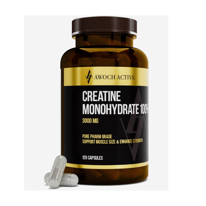Креатин Awochactive Creatine Monohydrate 100% 120 капсул