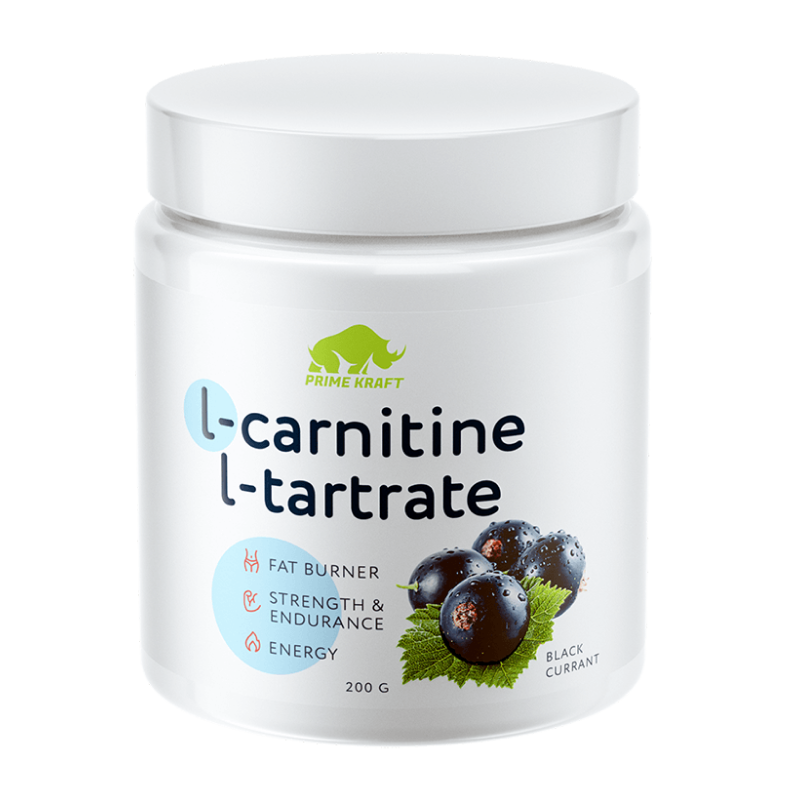 Карнитин PrimeKraft L-Carnitine L-tartrate 100% 200 г