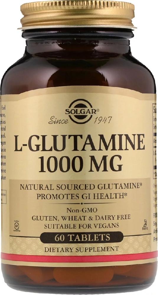 Аминокислота Solgar L-Glutamine 1000 мг 60 таблеток