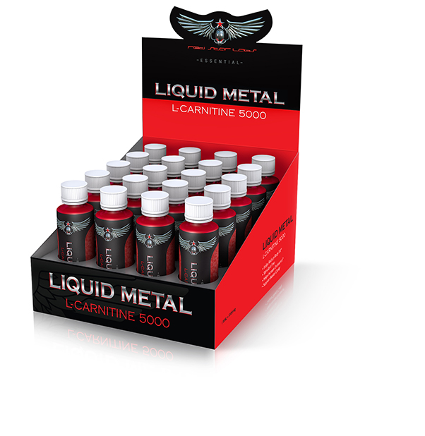 L-Carnitine Liquid Metal 5000 20*50 мл - апельсин