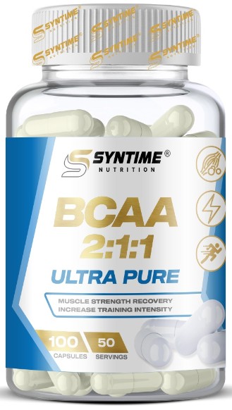 Syntime Nutrition BCAA 2:1:1 100 капс