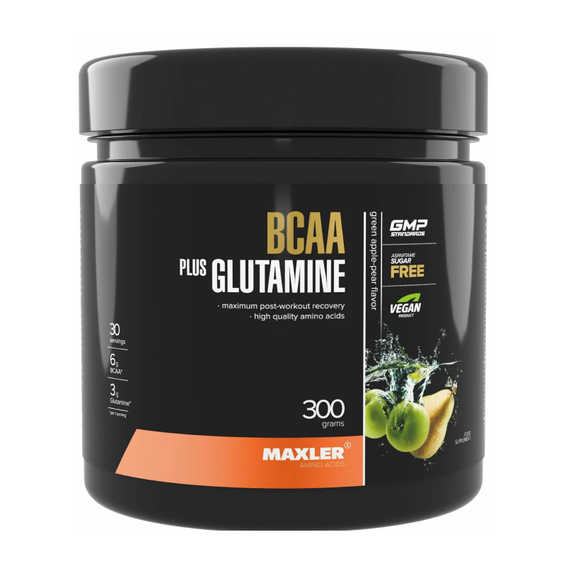 Аминокислоты Maxler BCAA + Glutamine 300 г